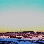 View from outside the stable