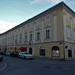 Klagenfurt, Carinthia, state of Austria (the art of very historic places and listed buildings at the center of Klagenfurt), Burggasse/Domgasse (Burg)