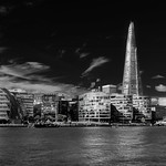 City Hall and the Shard (mono)