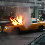 cab fire