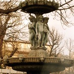 Scary children fountain