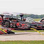 Fly Ottumwa Air Show 10 Skip Stewart - Pitts S-2S N540SS (OTM) (edit)
