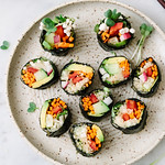 RAW VEGAN SUSHI ROLLS