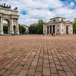 Arco della Pace in Milan's Porta Sempione