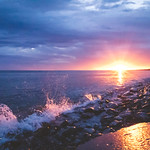 Sunrise Rays on Marquette Bay 3