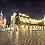Cracow by night