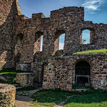 abandoned castle ruin