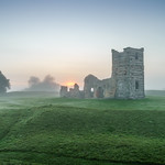 Knowlton Church mist