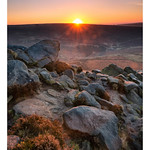 Sunrise at Higger Tor
