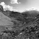 Der Blick vom Hochtor-Tunnel nach S&uuml;den
