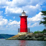 George Washington Bridge (The Little Red Lighthouse)