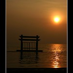 Sunset at Oka's Villa, Anyer