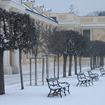 snow in Wien - Vienna: around Schloss Sch&ouml;nbrunn
