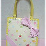 Angelic Pretty Dreaming Macaroon Tote Bag (yellow)