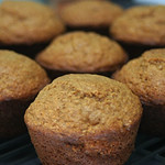 apple molasses muffins