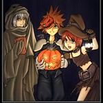 halloween anime girl