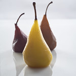 Poached pears