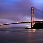 Fog Glow - Golden Gate Bridge, California