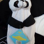 Panda hot water bottle