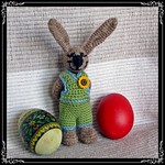 crochet Easter bunny