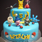 Kaitlyn's Pokemon Birthday Cake