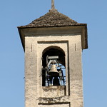 Kirche Linescio di Fuori ( Gotteshaus katholisch - Baujahr Ursprung um 1640 - Umbau 1817 - 1819 Geweiht S. Remigio - Pfarrkirche ) im Dorf Linescio di Fuori im Valle di Campo im Bezirk Vallemaggia im Sopraceneri im Kanton Tessin - Ticino der Schweiz