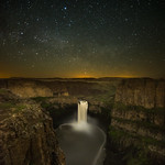 Palouse Falls Under the Stars