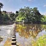 River Wharfe Stepping stones.
