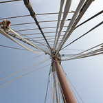 A bordo del buque escuela Juan Sebasti&aacute;n de Elcano