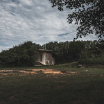 Abandoned military camp