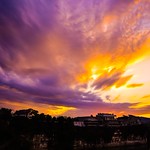 Sunset atop the Bluff - Wishing you each a happy Saturday! : )