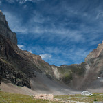 Sentinel Pass from Larch Valley
