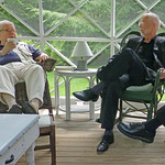 With my great teacher, Stanley Tigerman . . .