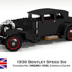 Bentley Speed Six Corsica Coupe - 1930