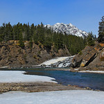 Banff Waterfall & Rock Formations