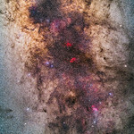 Milky Way in the Tail of Scorpius