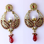 stone-studded-earrings-2-Artisangilt