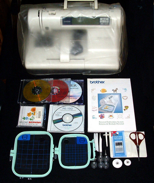 150 BROTHER EMBROIDERY MACHINE PE « EMBROIDERY & ORIGAMI