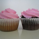 Pink Birthday Cupcakes