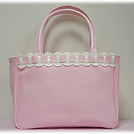 Angelic Pretty Ladder Lace Ribbon Bag (pink)