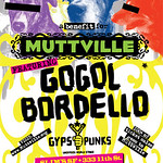 Gogol Bordello poster for Muttville