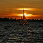 sail sunset