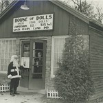 Santa at House of Dolls, circa 1950s
