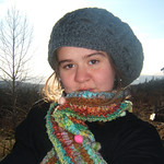 Monarch Butterfly Extra Long and Chunky Scarf