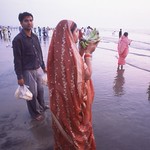 Chhath Puja 2003 Juhu Beach