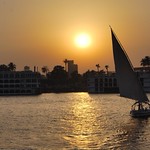 Atardecer en el Nilo