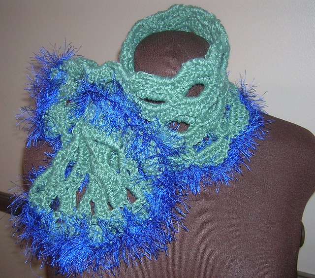 Eyelash Yarn Pattern Scarf Crochet Free Patterns