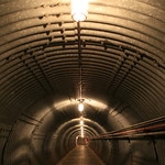 Entrance Tunnel to Nuclear Bomb Shelter (Diefenbunker), Carp, Ontario