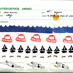 drawn together aquamarine