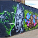 Graffiti (Trans 1 & Shye131), East London, England.